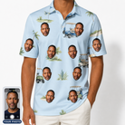 Men's Driver Drifters Custom Face Polo Shirt