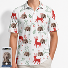 Men's Rudolph Ruckus Custom Dog Face Polo Shirt