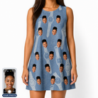 Women's Chrono Chaps Custom Face Tank Dress