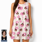 Women's Buoyant Botanica Custom Face Tank Dress