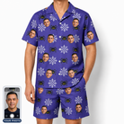 Men's Leggy Lurkers Custom Face Shirt & Shorts Set