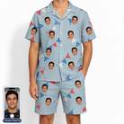 Men's Bunting Bonanza Custom Face Shirt & Shorts Set