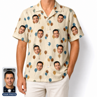 Men's Affection Aloft Custom Face Hawaiian Shirt