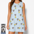 Women's Rubber Rover Custom Dog Face Tank Dress