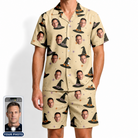 Men's Spellbound Spires Custom Face Shirt & Shorts Set