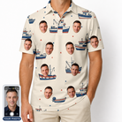 Men's Mini Mariners Custom Face Polo Shirt