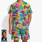 Men's Sushi Safari Custom Face Shirt & Shorts Set