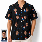 Men's Popsicle Pride Custom Face Hawaiian Shirt