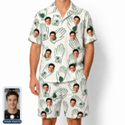 Men's Glove Affair Custom Face Shirt & Shorts Set