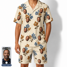 Men's Bougainvillea Bounce Custom Face Shirt & Shorts Set