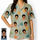 Women's Handle Hijinks Custom Face Hawaiian Shirt