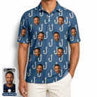 Men's Treble Trouble Custom Face Polo Shirt
