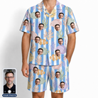 Men's Reef Rascals Custom Face Shirt & Shorts Set