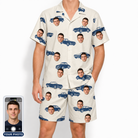 Men's Piston Pride Custom Face Shirt & Shorts Set