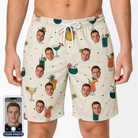 Men's Mango Matrimony Custom Face Beach Shorts