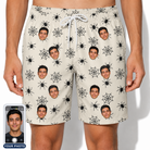 Men's Tangle Terror Custom Face Beach Shorts