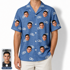 Men's Foreshore Forever Custom Face Hawaiian Shirt