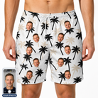 Men's Ylang Ylang Custom Face Beach Shorts