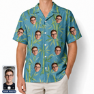 Men's Cane Cabaret Custom Face Hawaiian Shirt