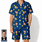 Men's Lemon Lilt Custom Face Shirt & Shorts Set