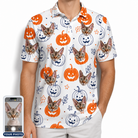 Men's Jack O'Jitters Custom Cat Face Polo Shirt
