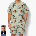 Men's Gill Giggles Custom Face Shirt & Shorts Set
