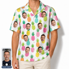 Men's Poolside Pips Custom Face Hawaiian Shirt