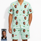 Men's Margarita Mayhem Custom Face Shirt & Shorts Set