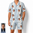 Men's Coconut Crew Custom Face Shirt & Shorts Set
