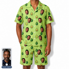 Men's Avo Groove Custom Face Shirt & Shorts Set