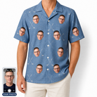 Men's Clubhouse Crossfire Custom Face Hawaiian Shirt