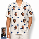 Men's Pin High Custom Face Hawaiian Shirt