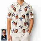 Men's Fourth Fizz Custom Face Polo Shirt