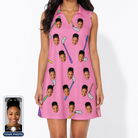 Women's Loft Legends Custom Face V-Neck Dress