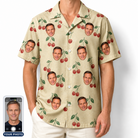 Men's Cherry Chomp Custom Face Hawaiian Shirt