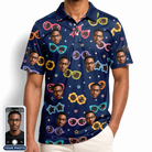 Men's Ray Reunion Custom Face Polo Shirt