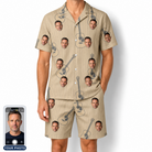 Men's Strum Supreme Custom Face Shirt & Shorts Set
