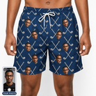 Men's Swing Crossroads Custom Face Beach Shorts