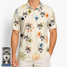 Men's Creepy Crawlers Custom Dog Face Polo Shirt