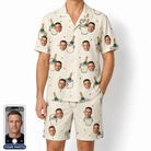 Men's Champagne Chill Custom Face Shirt & Shorts Set