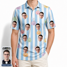 Men's Harvest Haunters Custom Face Polo Shirt