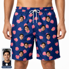 Men's Arum Around Custom Face Beach Shorts