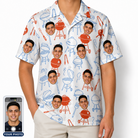 Men's Grill Rights Custom Face Hawaiian Shirt