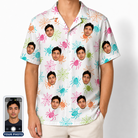 Men's Threaded Thrills Custom Face Hawaiian Shirt