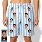 Men's Orchard Oddball Custom Face Beach Shorts