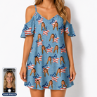 Women's Stellar Standard Custom Face Off-Shoulder Dress