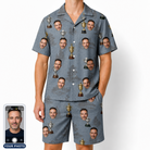 Men's Ace Accolades Custom Face Shirt & Shorts Set