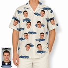 Men's Piston Pride Custom Face Hawaiian Shirt
