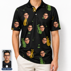 Men's Divot Duffels Custom Face Polo Shirt