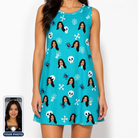 Women's Cranium Capers Custom Face Tank Dress